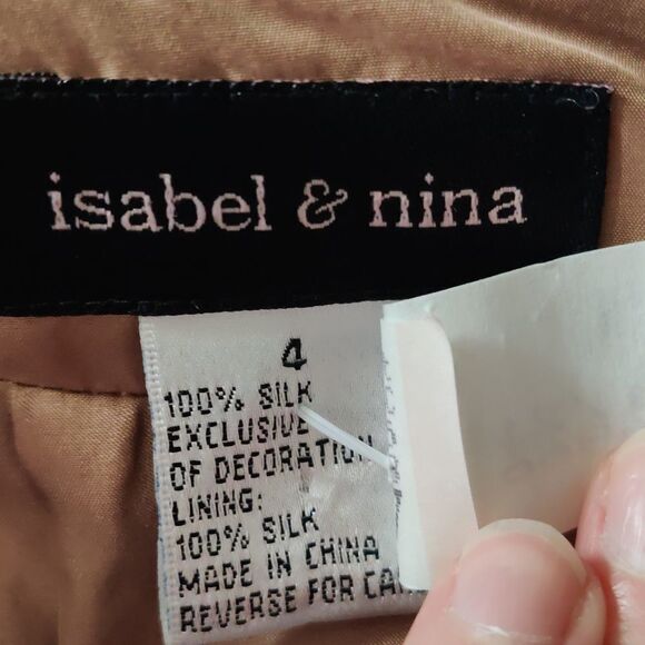 ✔️⚓️Silk Polka Dot Skirt - Picture 3 of 4